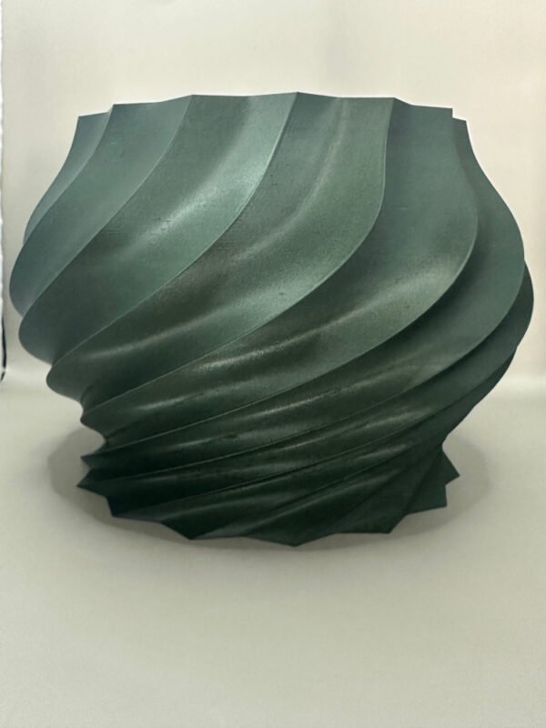 Outdoor spiral planter