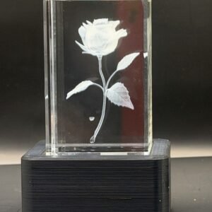 Crystal Ivory Rose